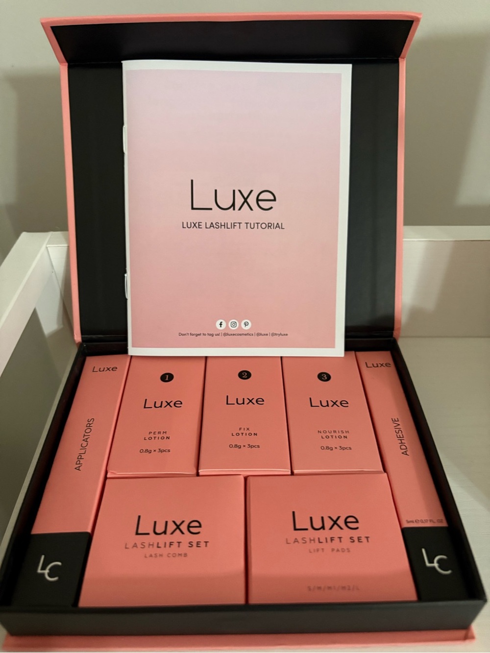 Luxe Lashlift Set Exp 10/2027 Professional Lash Lift Kit